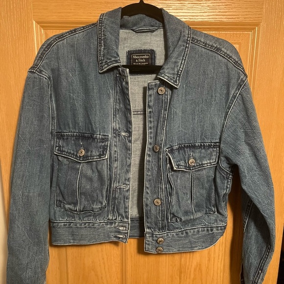 Abercrombie & Fitch Denim Jacket, Size Small - Picture 1 of 9